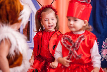 New Years morning in kindergarten editorial reportage Lutsk 21.12.2015のeditorial素材