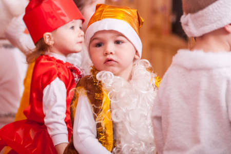 New Years morning in kindergarten editorial reportage Lutsk 21.12.2015のeditorial素材