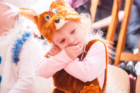 New Years morning in kindergarten editorial reportage Lutsk 21.12.2015のeditorial素材