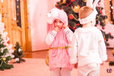 New Years morning in kindergarten editorial reportage Lutsk 21.12.2015のeditorial素材