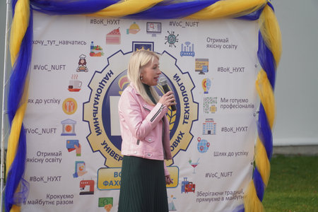 Food Industry Day, Lutsk, Ukraine Separate structural unit "Volyn Vocational College of the National University of Food Technologies" 10/12/2023.のeditorial素材