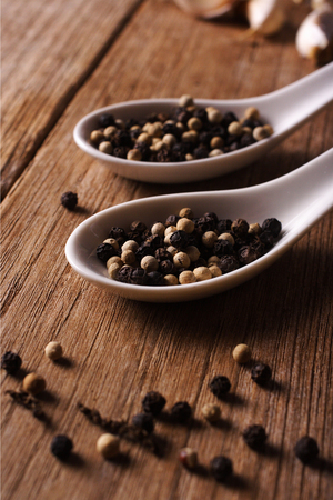 Spices, black pepperの写真素材