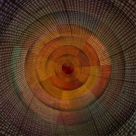 abstract illustration background with circles