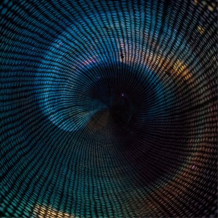 abstract illustration background with circles