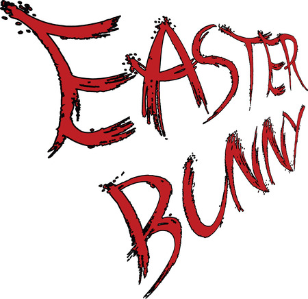 easter bunnyのイラスト素材
