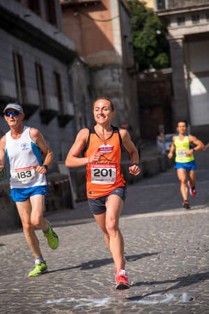 Naples, Italy - June the 5th 2022 - Walk of Life 2022 for Telethon.のeditorial素材
