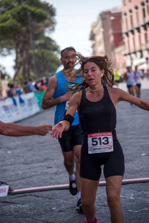 Naples, Italy - June the 5th 2022 - Walk of Life 2022 for Telethon.のeditorial素材