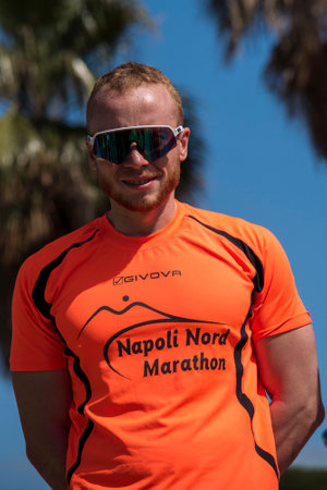 21 km Marathon Campi Flegrei 8th edition, Naples 12 March 2023のeditorial素材
