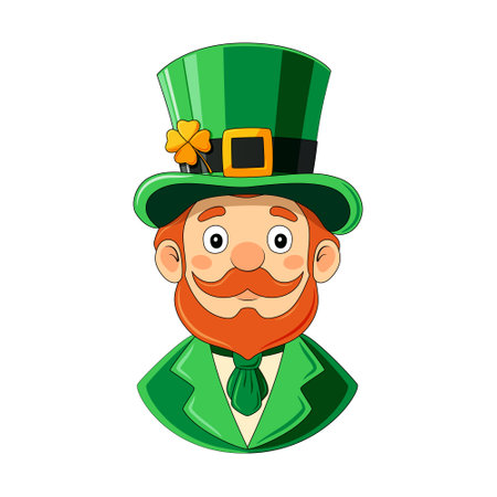 Leprechaun character designのイラスト素材