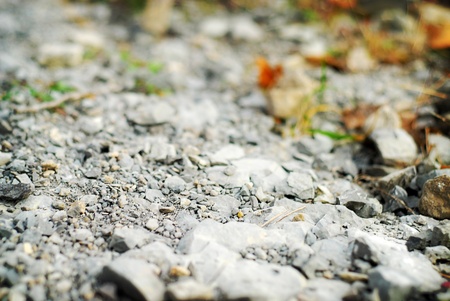 Grey Gravelの写真素材