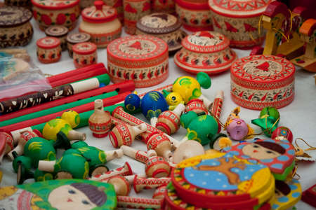 folk decoration, nordic russian style designの写真素材