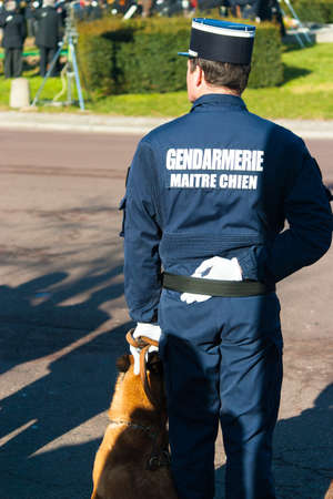 Gandarmerie, celebtation, cynologist, France, Le Chesnay