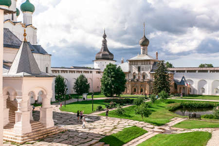 Uspenskiy Cathedral orthodox in Rostov