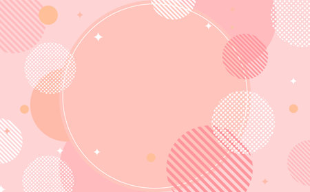 geometric element backgroundのイラスト素材
