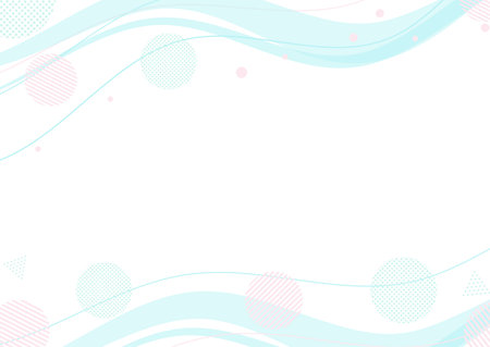 creative geometric background combinationのイラスト素材