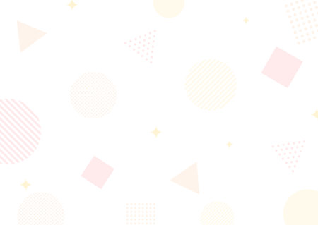 creative geometric background combinationのイラスト素材