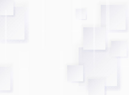 White abstract background with squares. Vector illustration for your graphic design.のイラスト素材