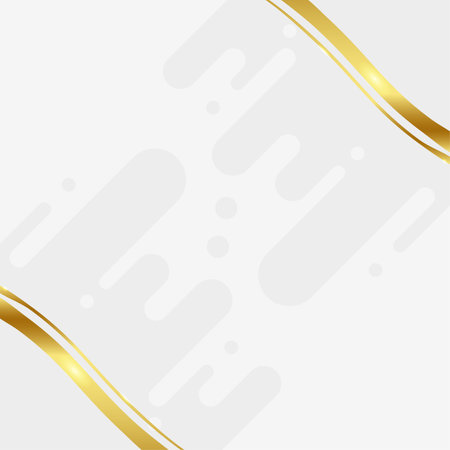 Abstract background with gold line. Vector illustration. Graphic concept for your designのイラスト素材