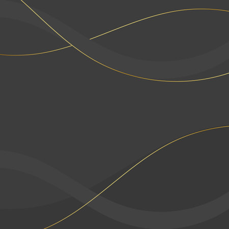 Abstract background with black and gold lines. Vector illustration for your designのイラスト素材