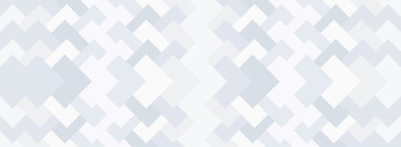 Seamless vector background. Abstract geometric pattern with white and gray rhombuses.