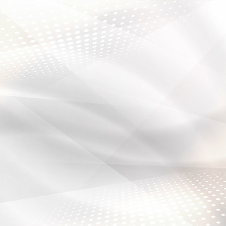 Abstract white and gray background with halftone dots. Vector illustration.のイラスト素材