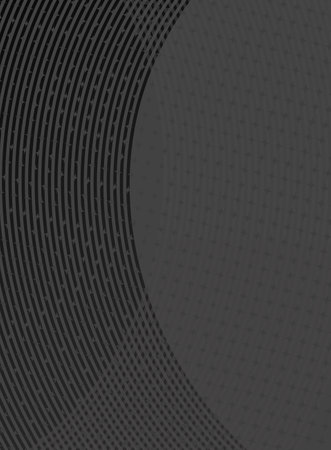 Abstract background with black halftone dots. Vector illustration for your design
