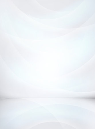 White abstract background. Vector illustration for your design. Gradient mesh.のイラスト素材