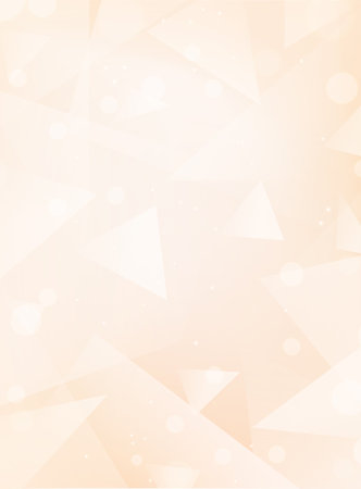 Abstract background with triangles and bokeh lights. Vector illustration.のイラスト素材