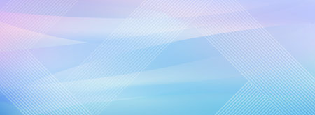 Abstract blue and pink gradient background with hexagons. Vector illustration.のイラスト素材