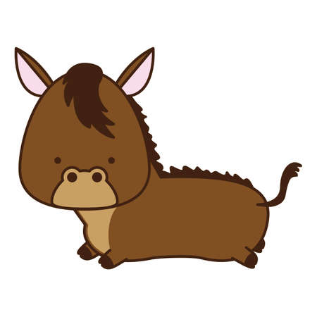 Illustration of a zodiac (horse) running that can be used for New Year's cardsの写真素材