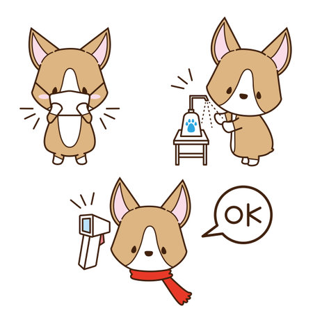 Corgi Antivirusの写真素材