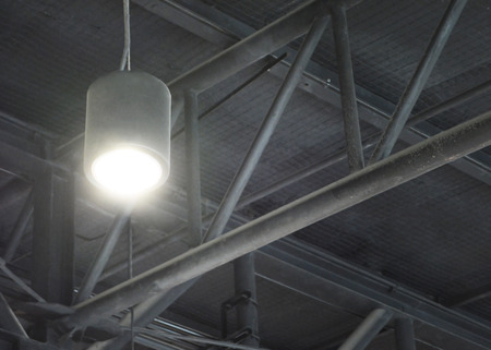 lantern with loft style interior design backgroundの写真素材