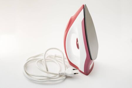 The red iron on isolated background の写真素材