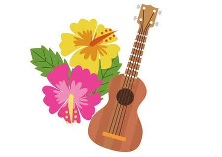 Hawaii Illustrationのイラスト素材