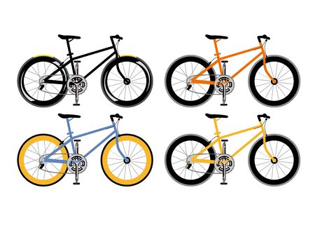 Bicycle illustrated