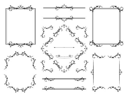 Frame Border Decoration Frameのイラスト素材