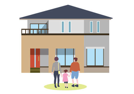 House Familyのイラスト素材