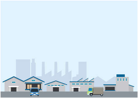 Industrial Zoneのイラスト素材
