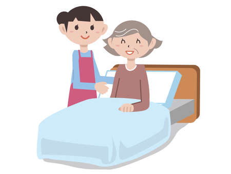 Care Bet Caregiverのイラスト素材
