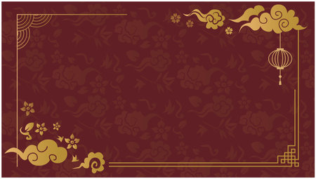 Chinese Background Thumbnailsのイラスト素材