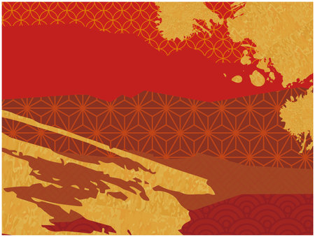 Chinese Background Thumbnailsのイラスト素材