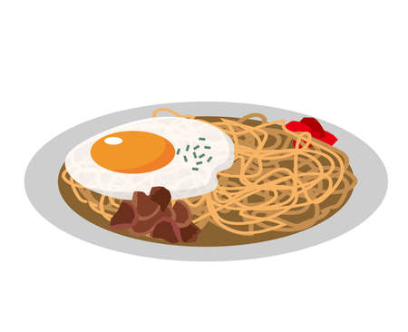 Yakisoba Cuisineのイラスト素材