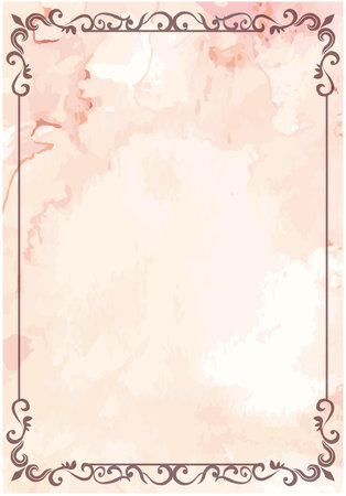 Vintage Label Frame Picture Frameのイラスト素材