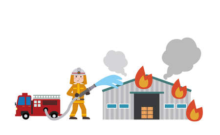 Warehouse Fire Extinguishing