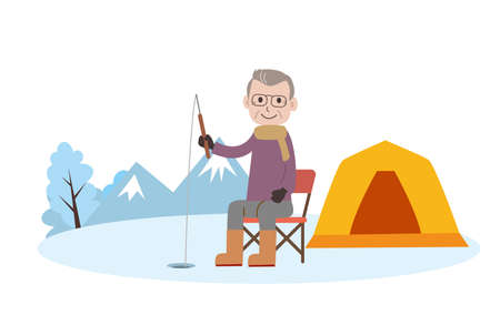 Family Ski Leisure Setのイラスト素材