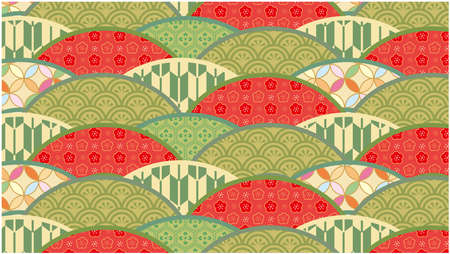 Taisho Retro Japanese Pattern Japanese Style Background