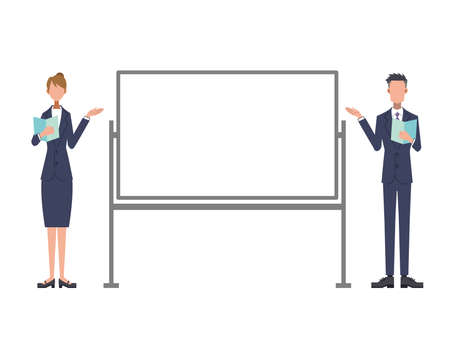 Seminar Conference Trainingのイラスト素材