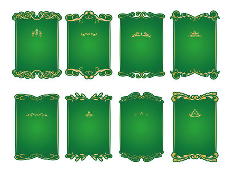 Embellishment Frame Classicのイラスト素材