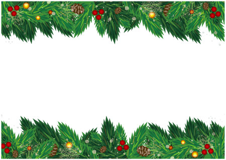 Christmas Frame Frame Backgroundのイラスト素材