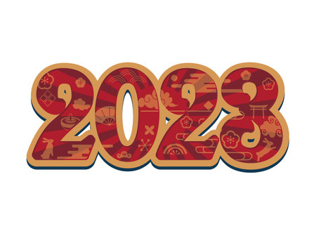 New Year's card 2023 å¯å¹´ã€€